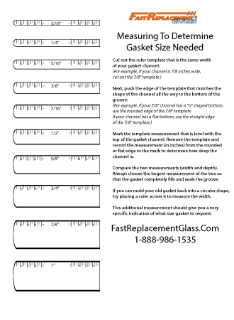 How To Determine Wood Stove Door Gasket Size?